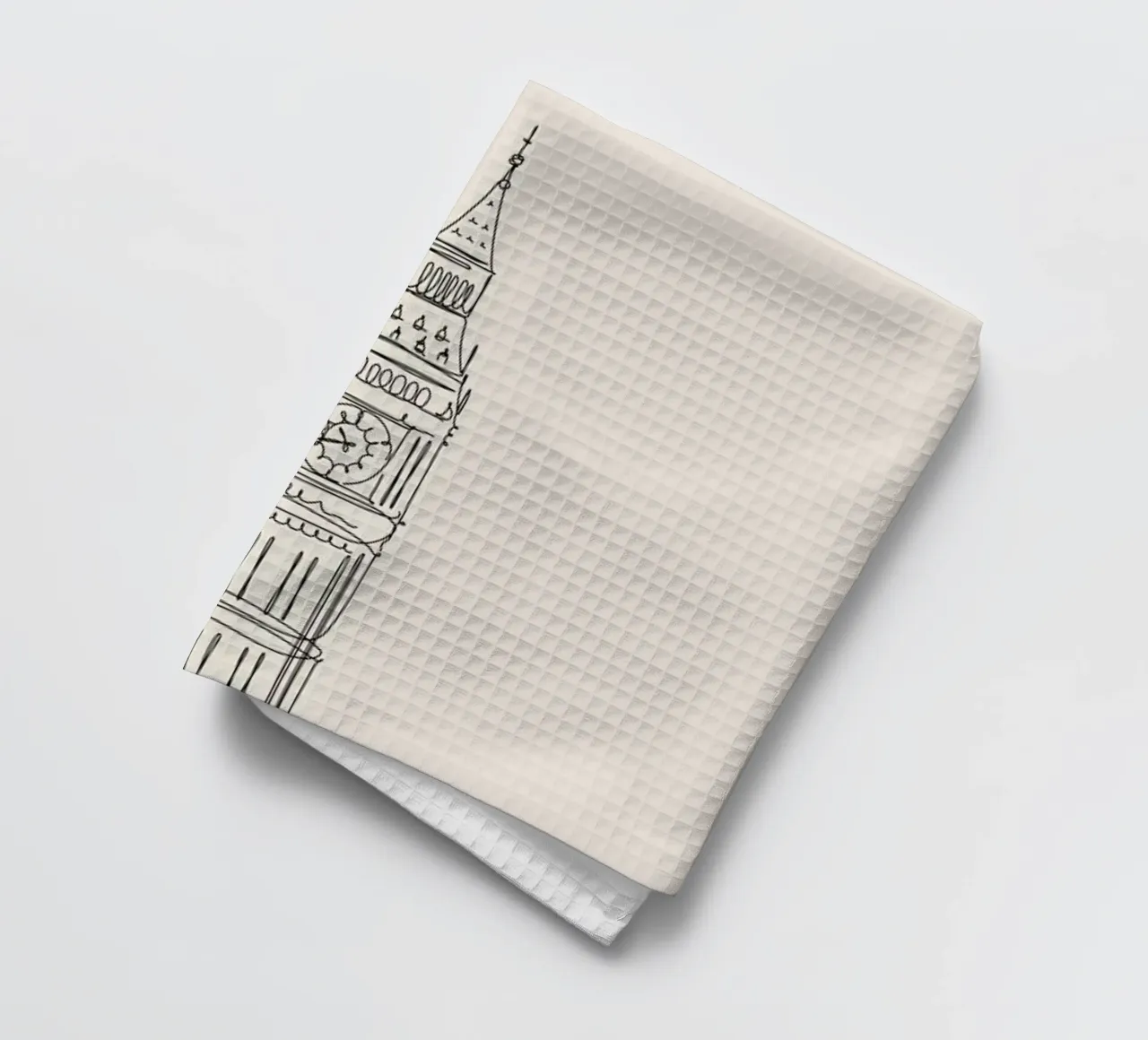 London tea towel by The Cartography Collection
