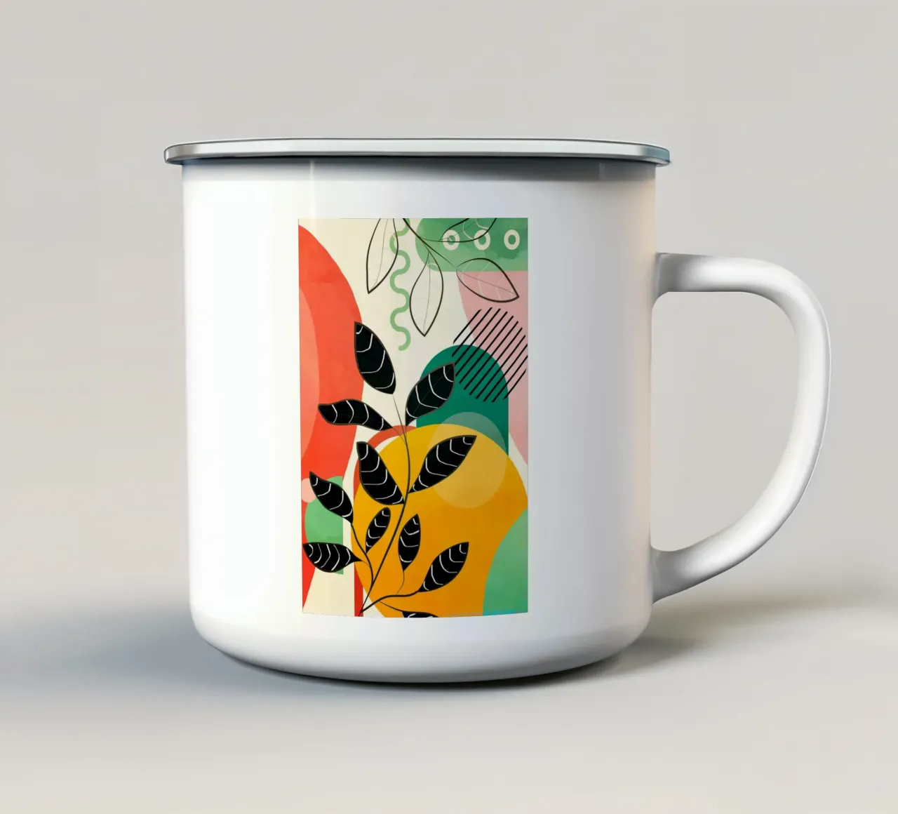 Peaceful Garden Feelings 6 tazza in smalto da cityart