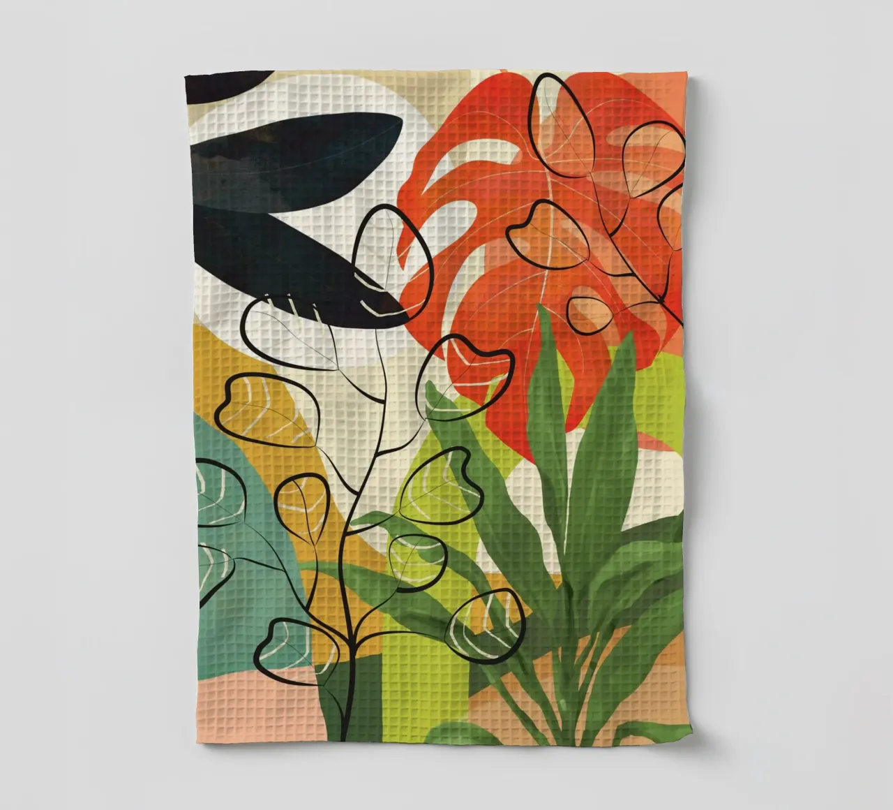 Peaceful Garden Feelings 8 tea towel by cityart