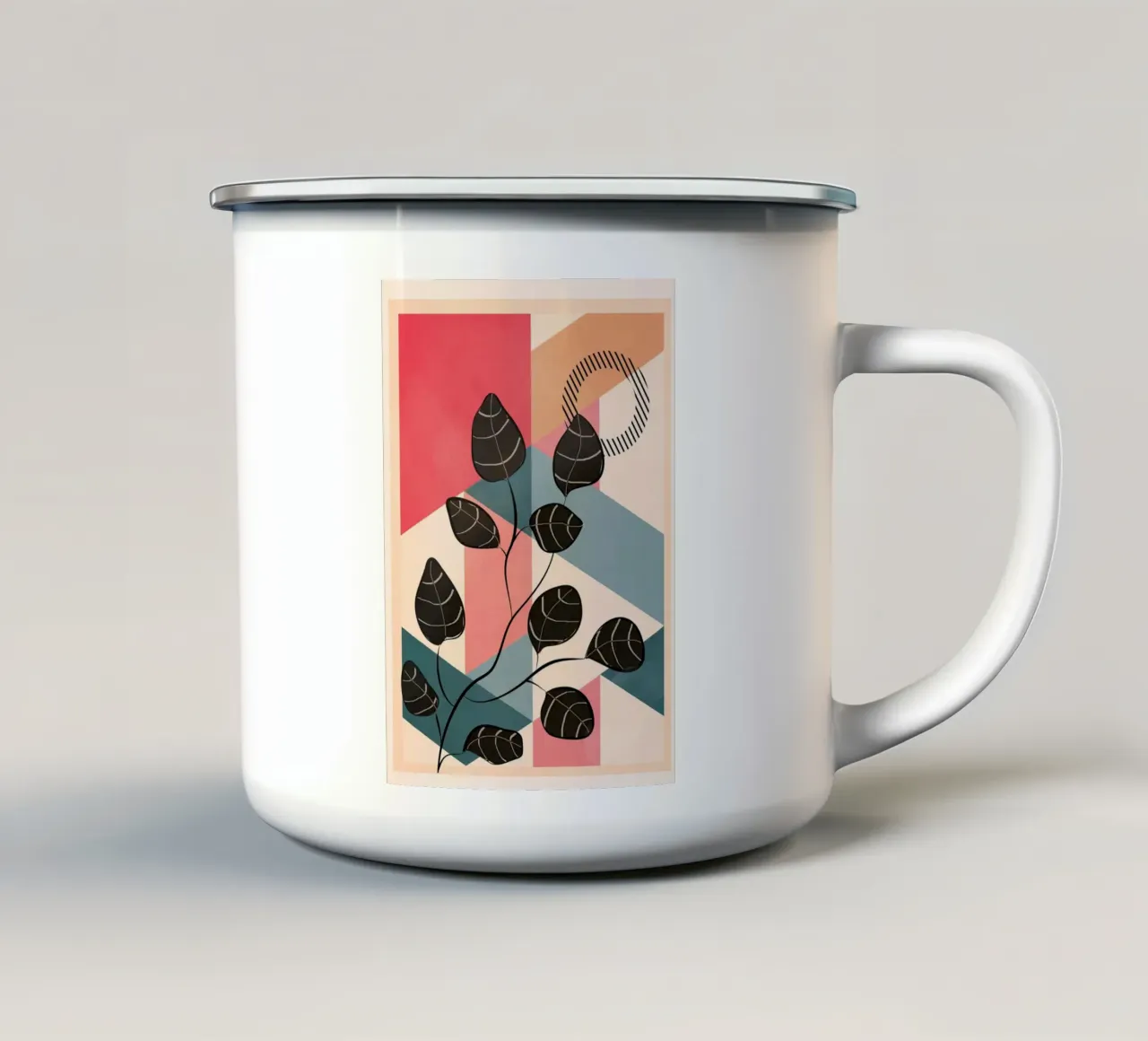 Tropical Geometry 3 tazza in smalto da cityart
