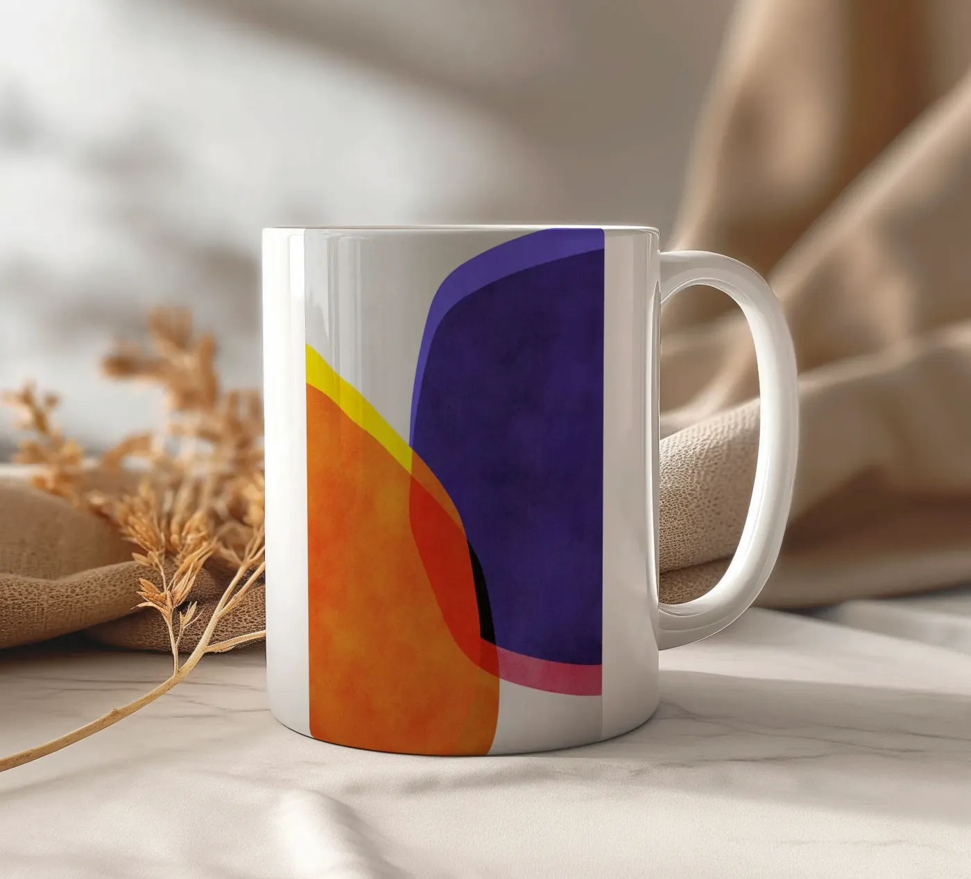 Linger ceramic mug by Tracie Andrews
