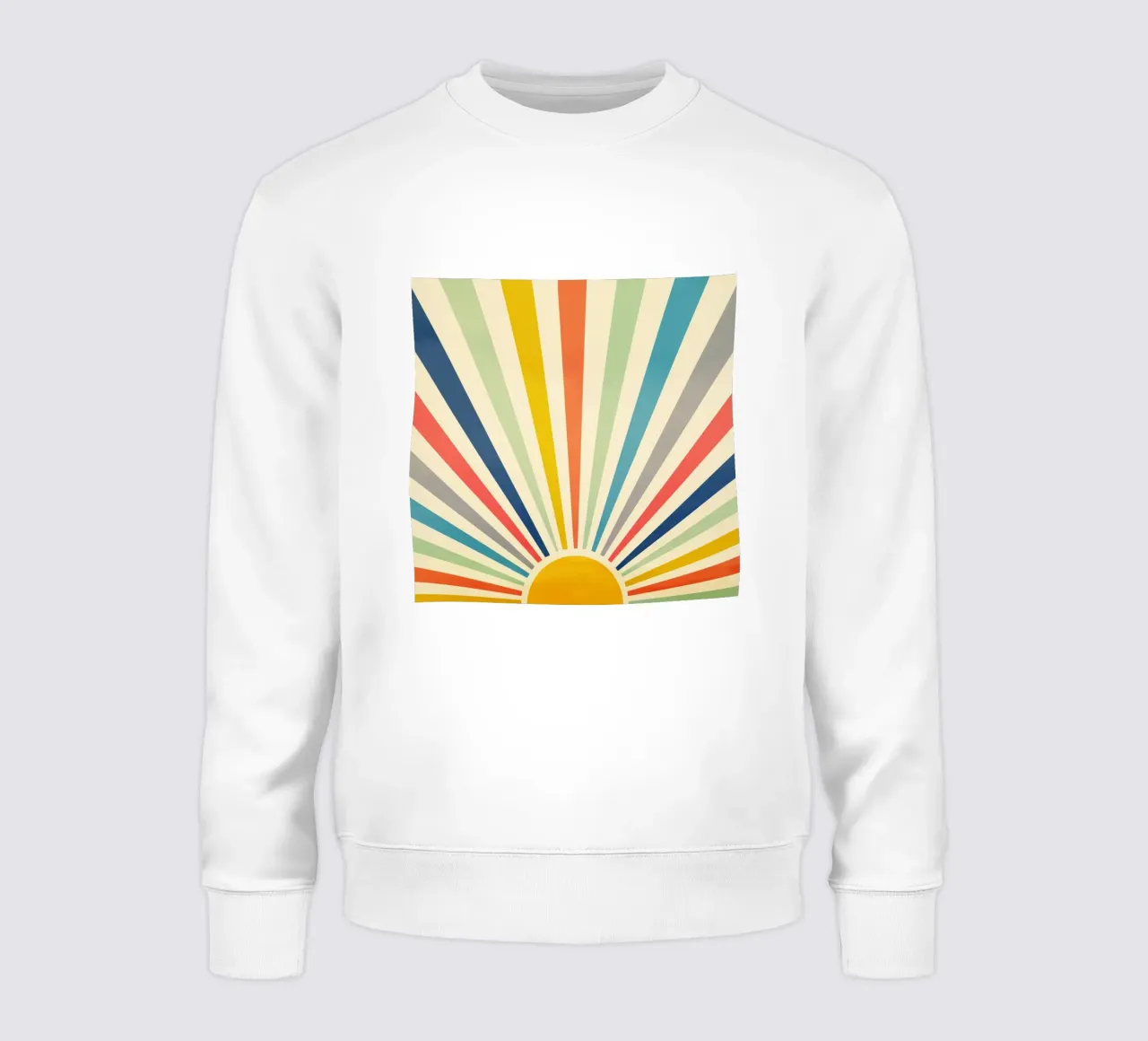 Sun Retro Art III felpa da Nadjaa