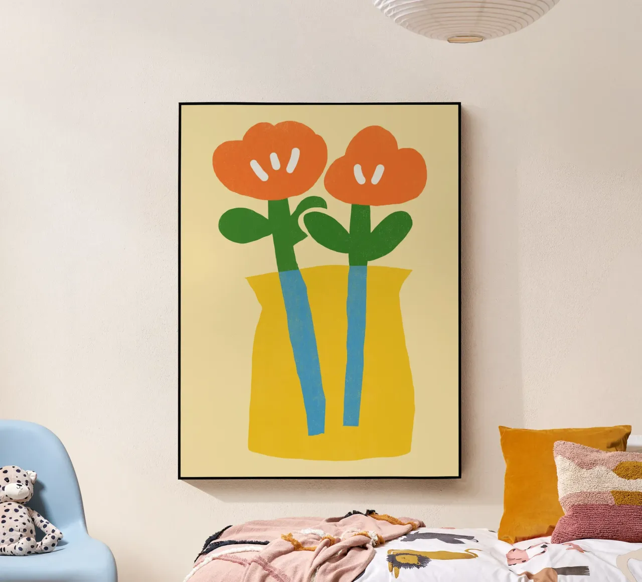 Fiore gemello plexiglass da Little Dean