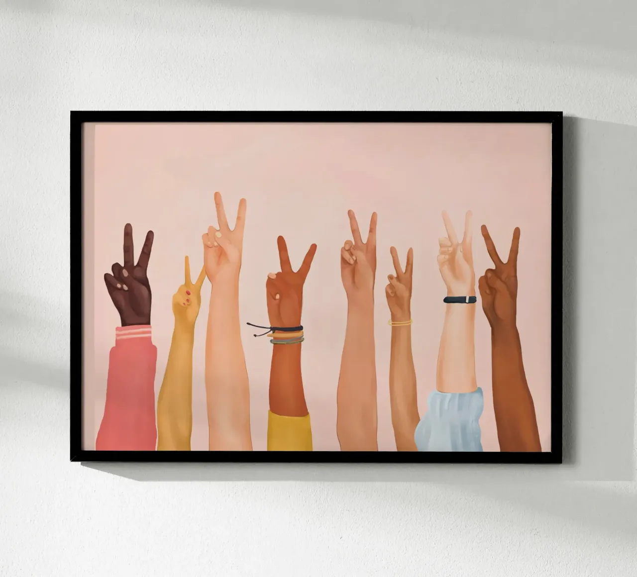 Peace poster da Nadjaa