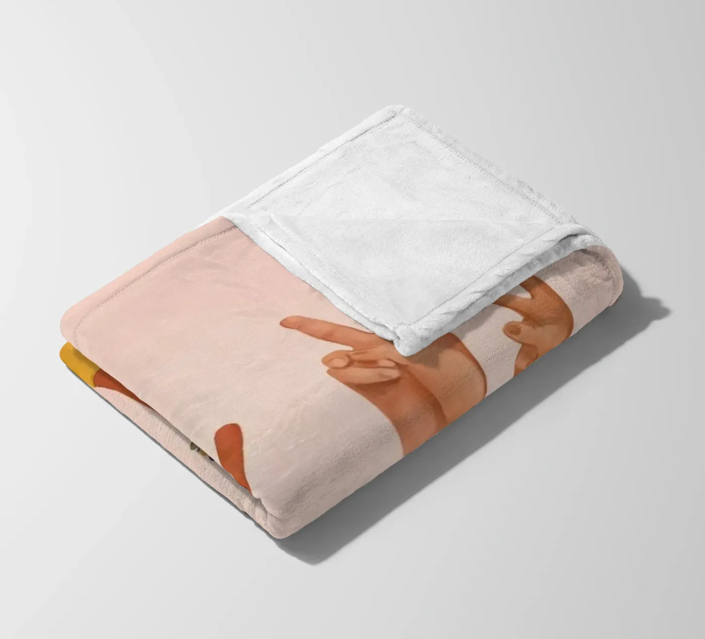 Peace Fleecedecke von Nadjaa