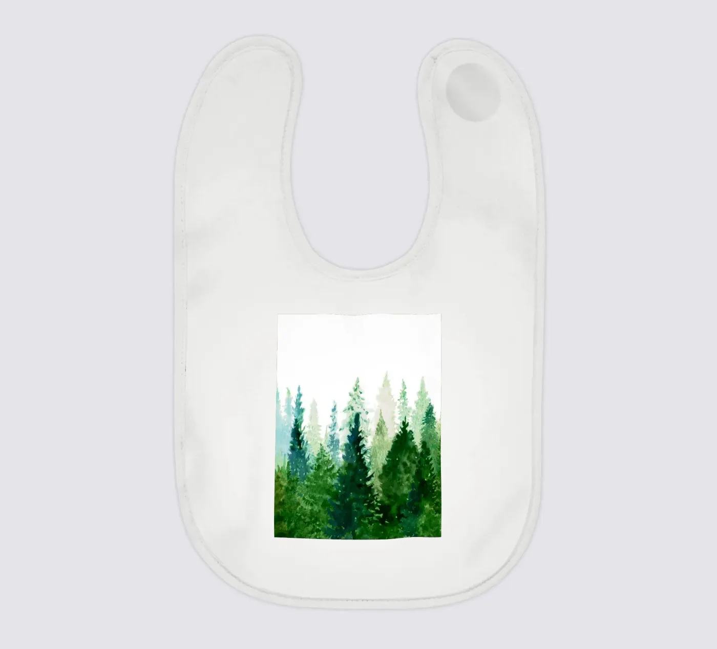 Pine Trees 2 Babylätzchen von Nadjaa