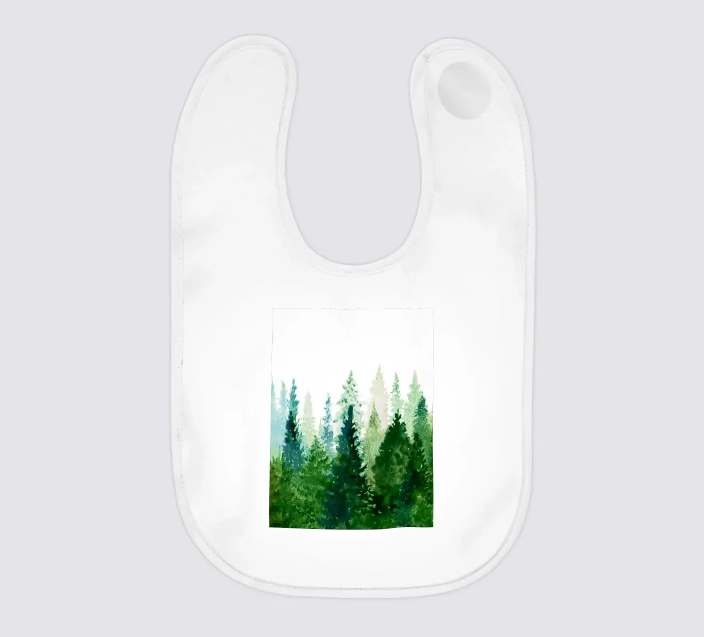 Pine Trees 2 Babylätzchen von Nadjaa