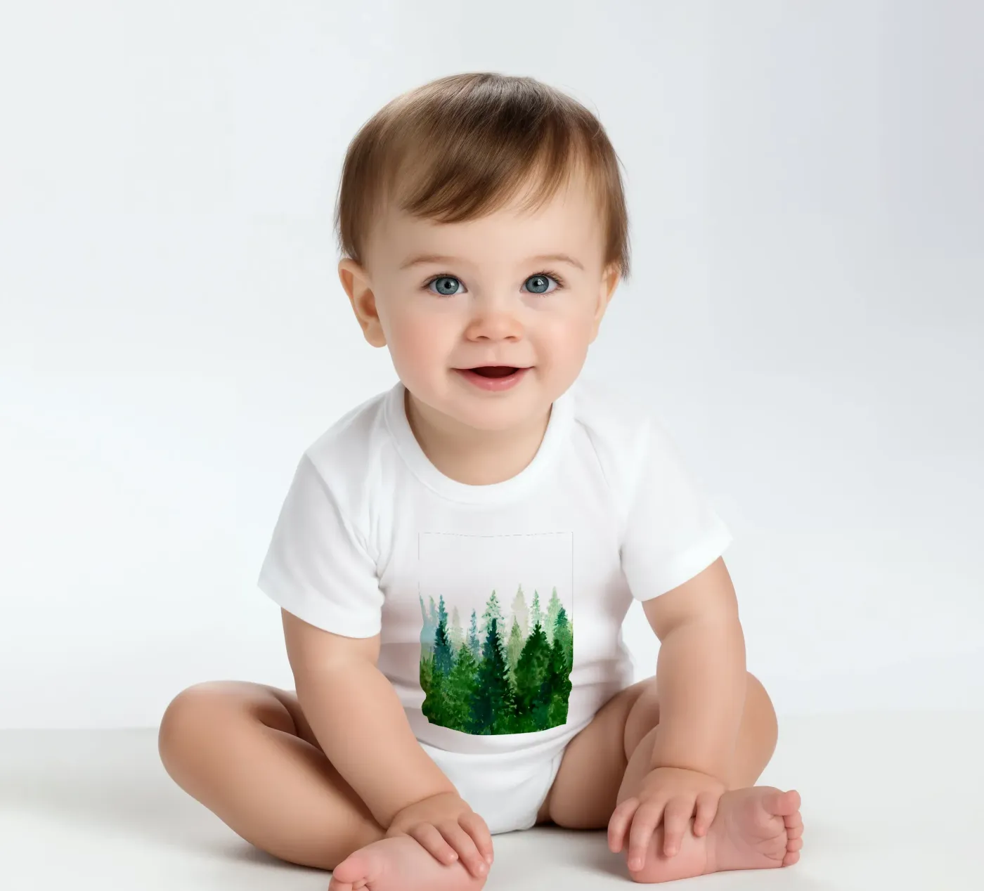 Pine Trees 2 body bébé de Nadjaa