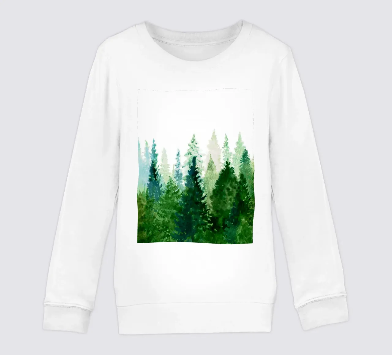 Pine Trees 2 felpa bambino da Nadjaa