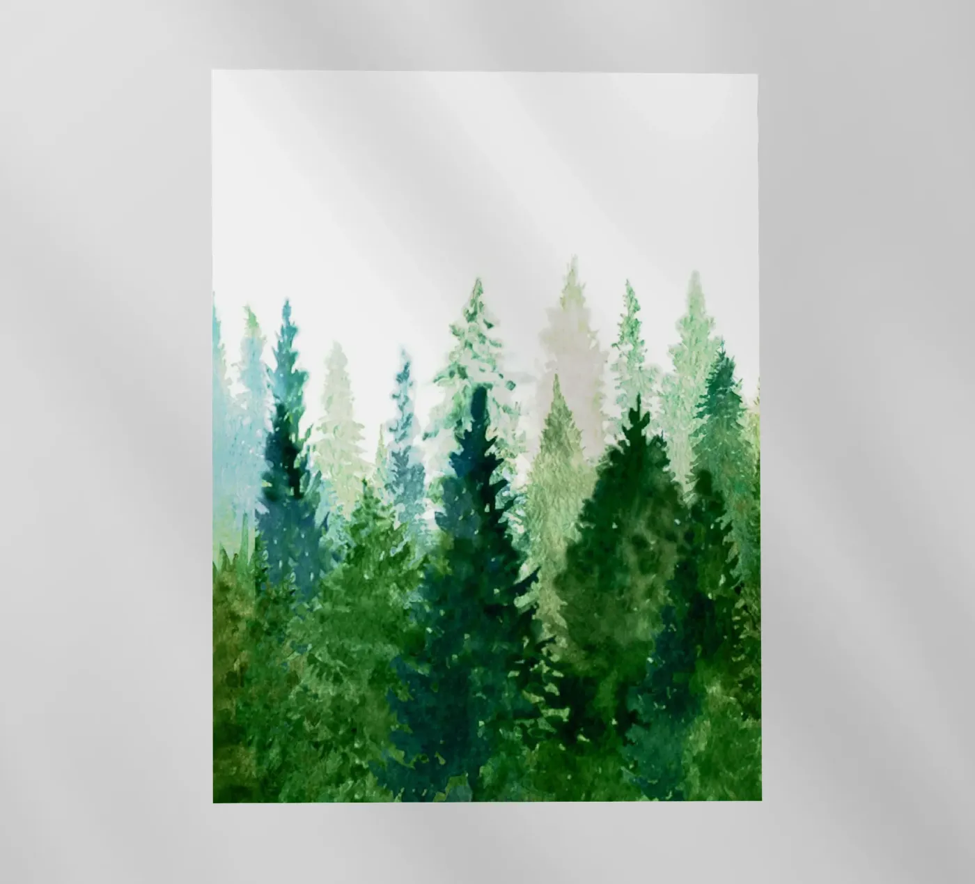 Pine Trees 2 pellicola backlit da Nadjaa