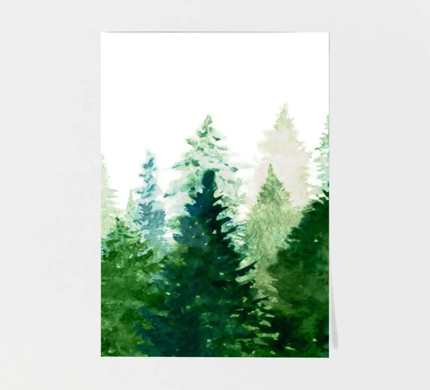 Pine Trees 2 sticker sheet by Nadjaa