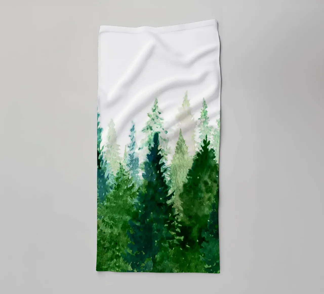Pine Trees 2 asciugamano da bagno da Nadjaa