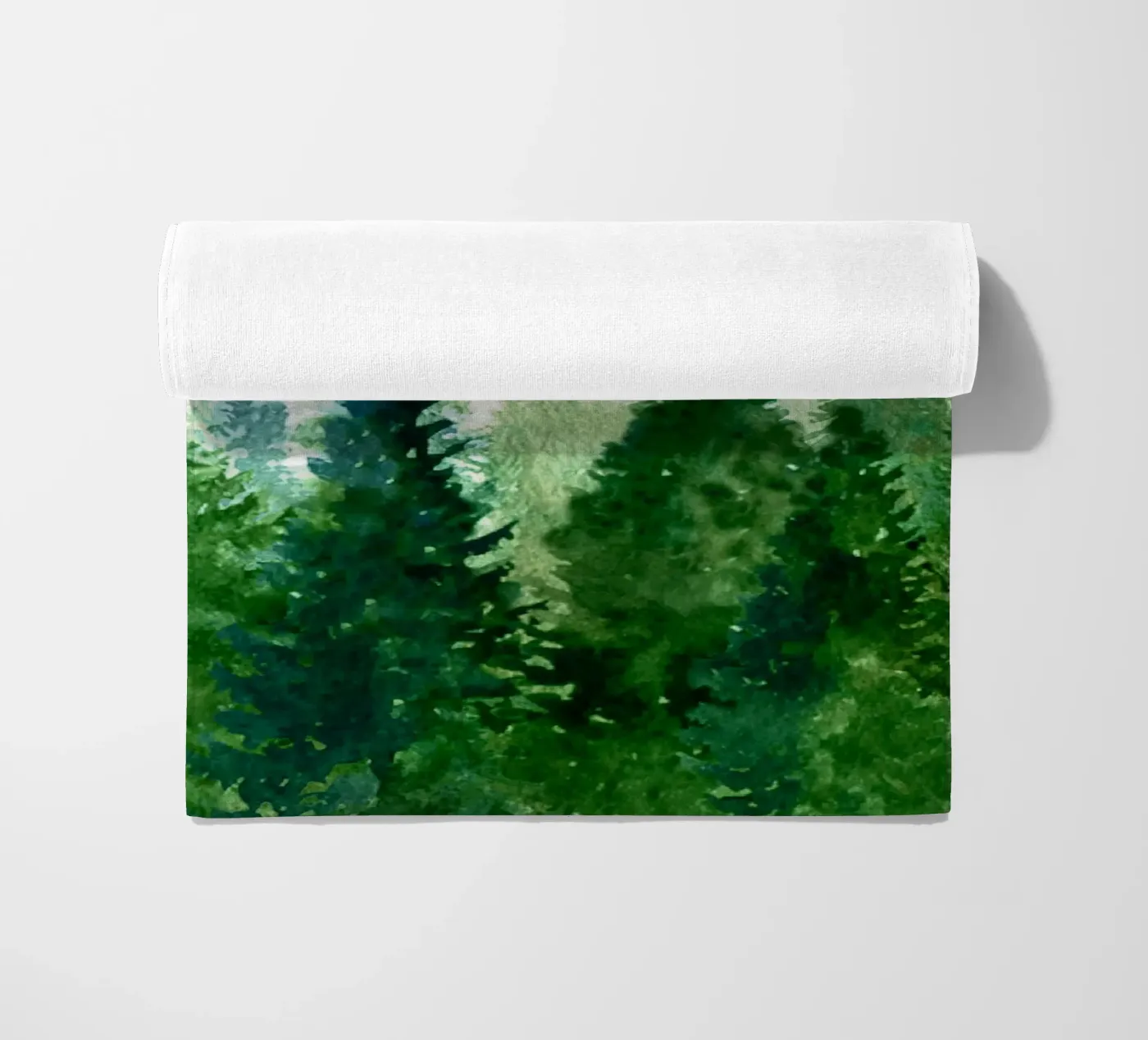 Pine Trees 2 beach towel by Nadjaa
