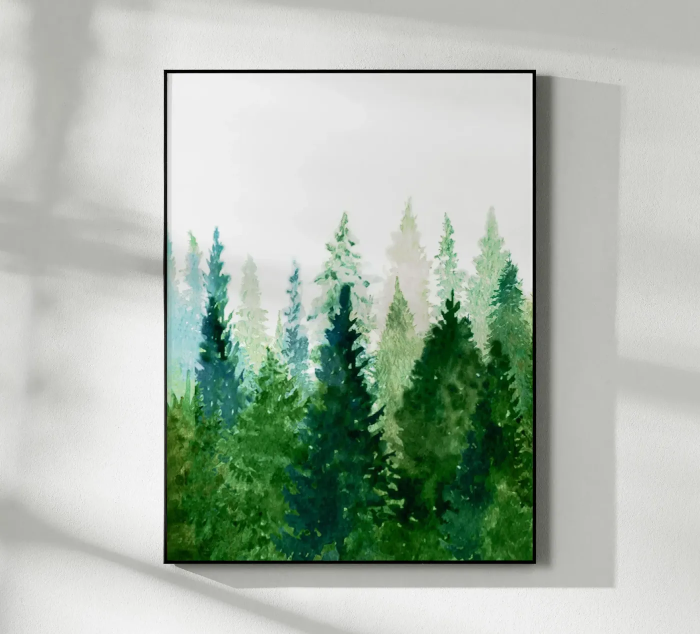 Pine Trees 2 plexiglass da Nadjaa