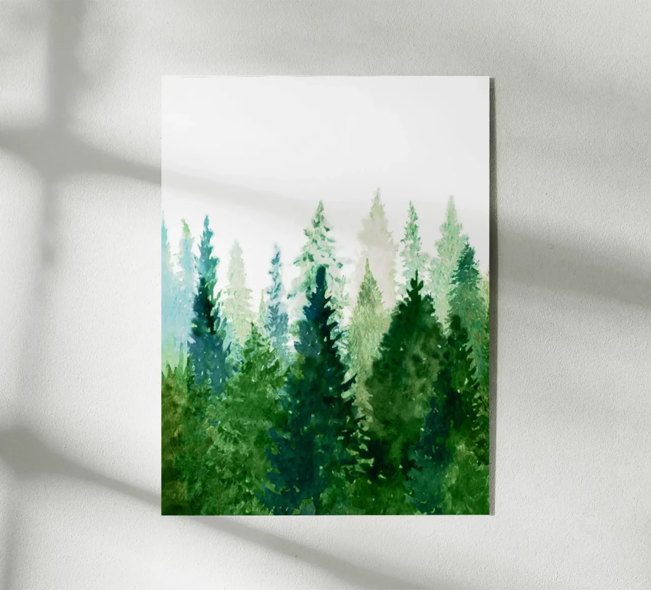 Pine Trees 2 plexiglass da Nadjaa