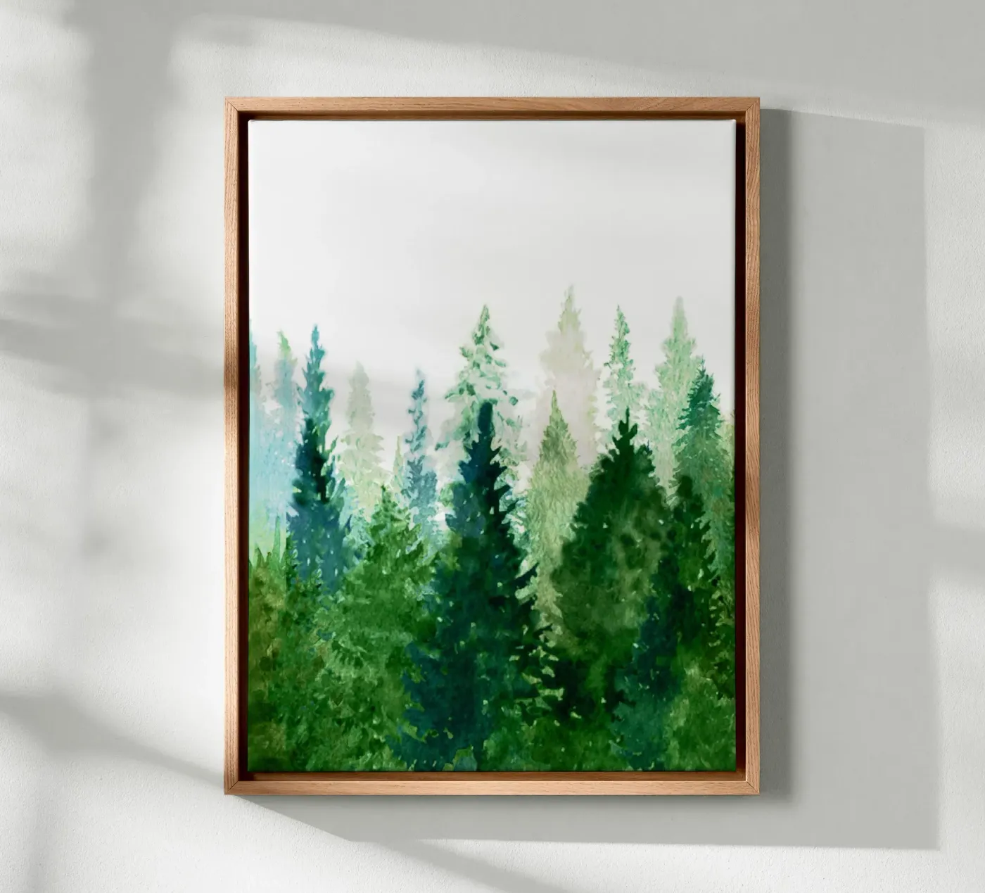 Pine Trees 2 tela da Nadjaa