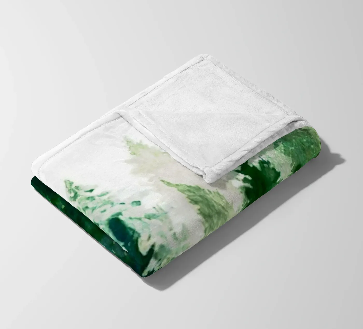 Pine Trees 2 fleecedeken van Nadjaa