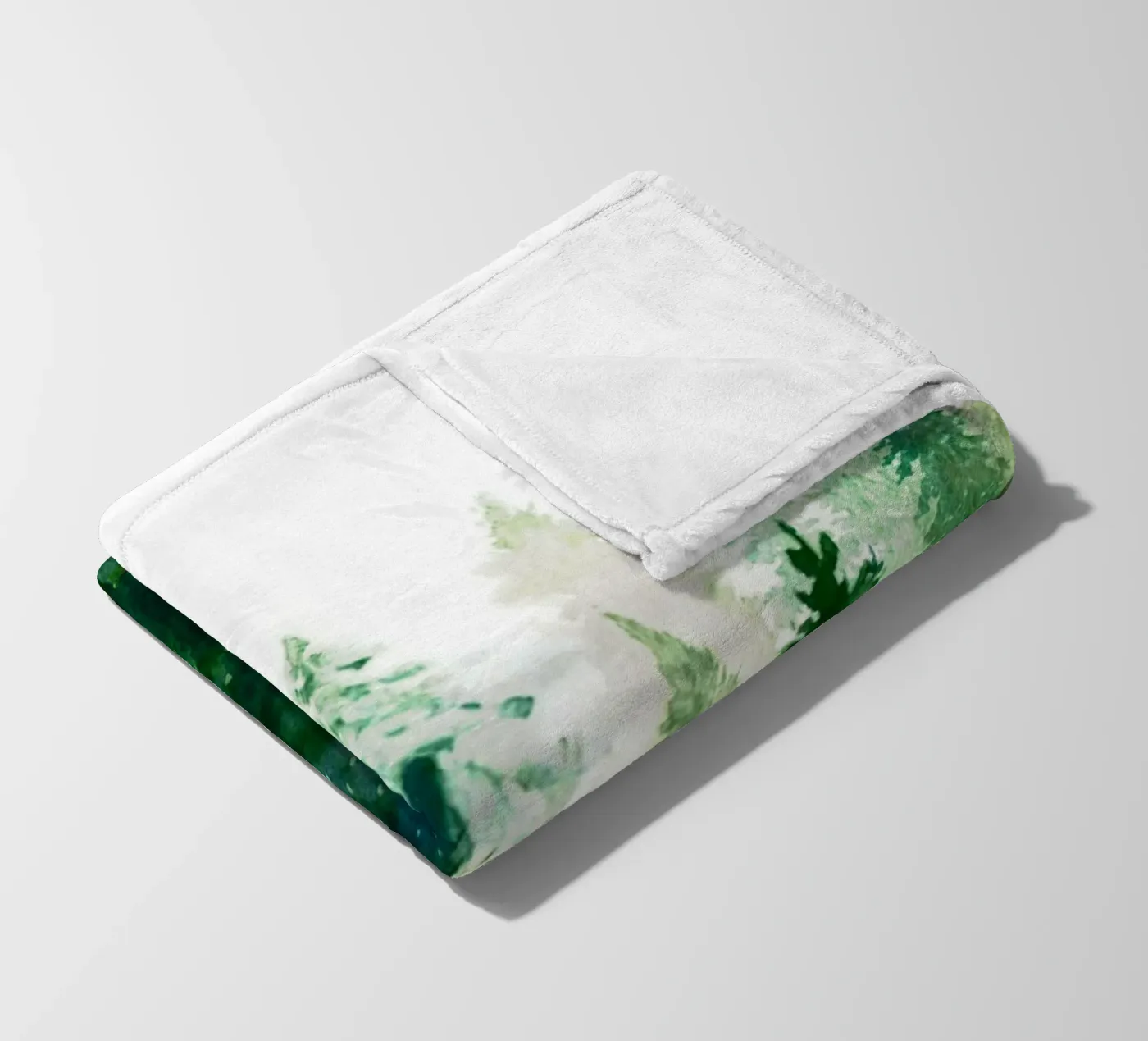 Pine Trees 2 fleecedeken van Nadjaa