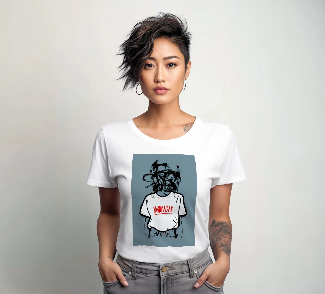Monday Frauen T-Shirt von Doozal