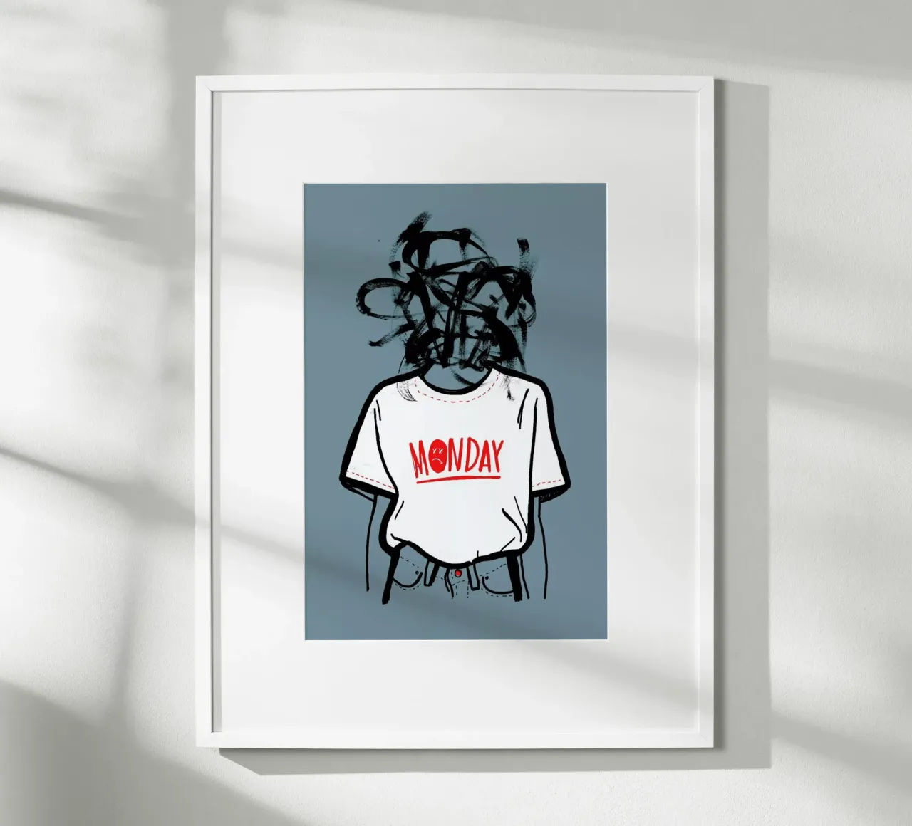 Monday poster van Doozal