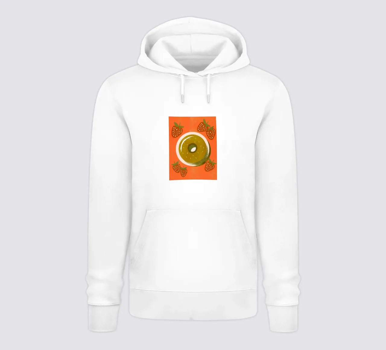 Ciambelle Retro Pop felpa con cappuccio da THE LATEST SHOP