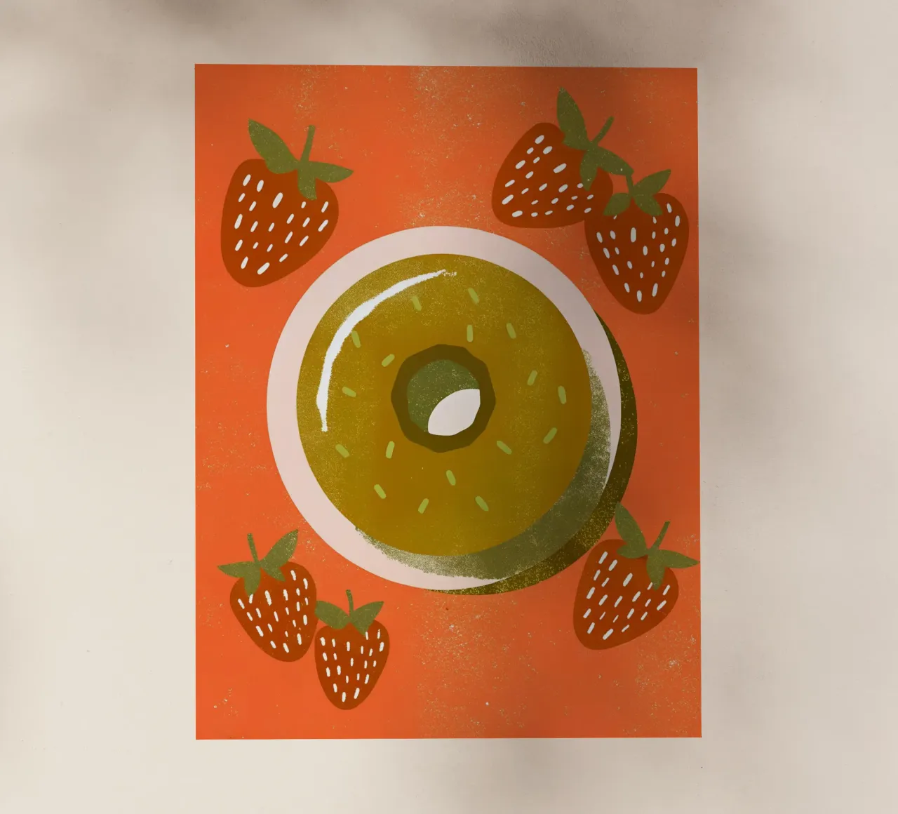 Ciambelle Retro Pop pellicola backlit da THE LATEST SHOP