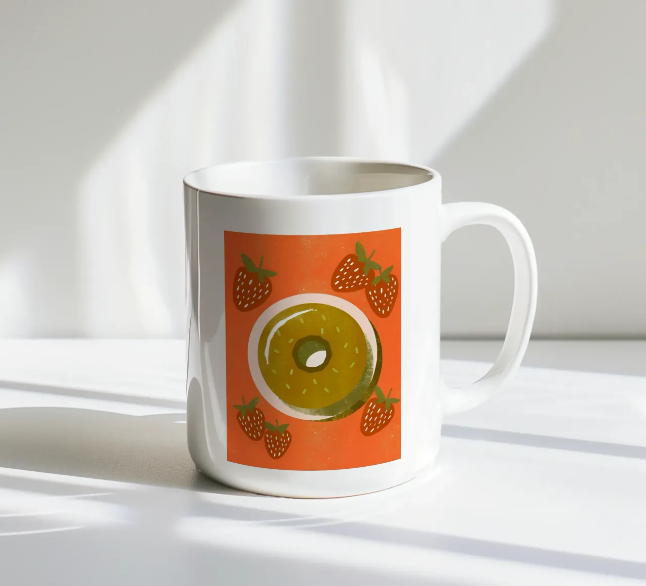 Ciambelle Retro Pop tazza in ceramica da THE LATEST SHOP