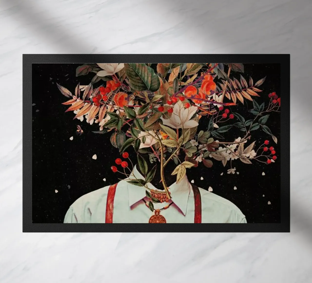 Foliage deurmat van Frank Moth