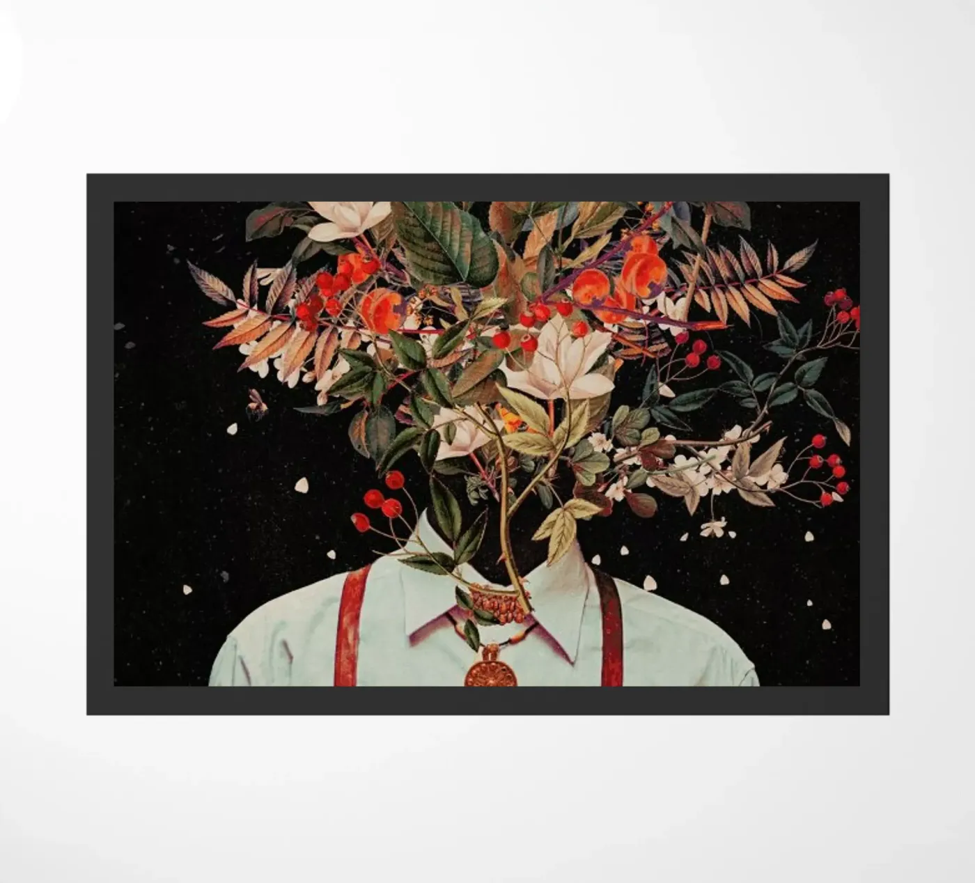 Foliage deurmat van Frank Moth