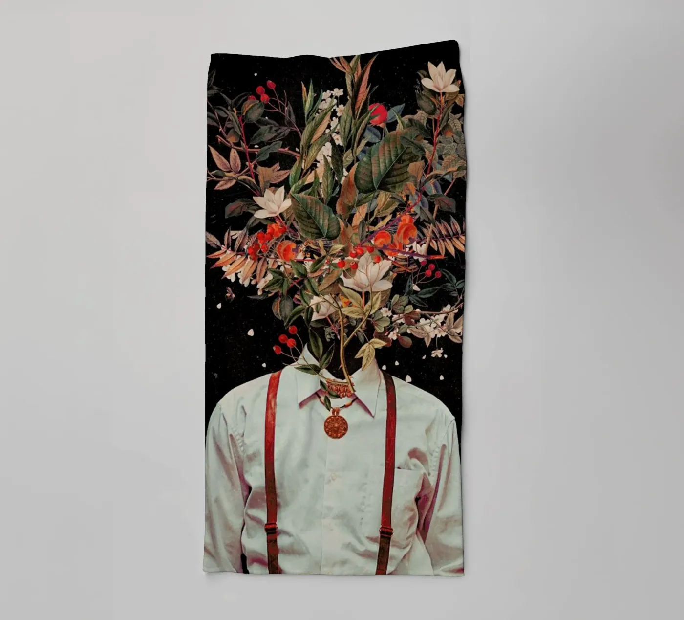 Foliage badhanddoek van Frank Moth