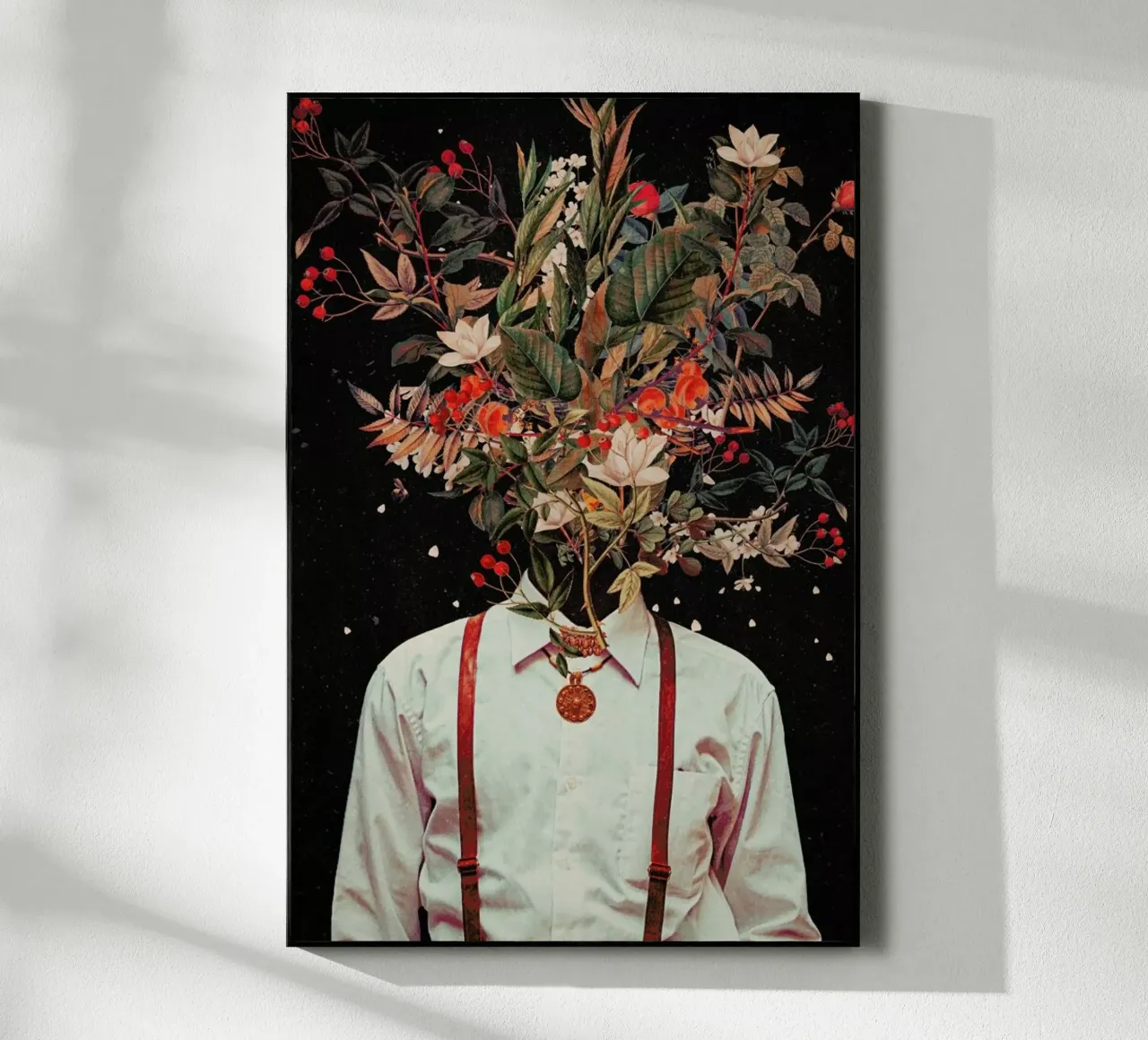 Foliage acrylic glass by Frank Moth