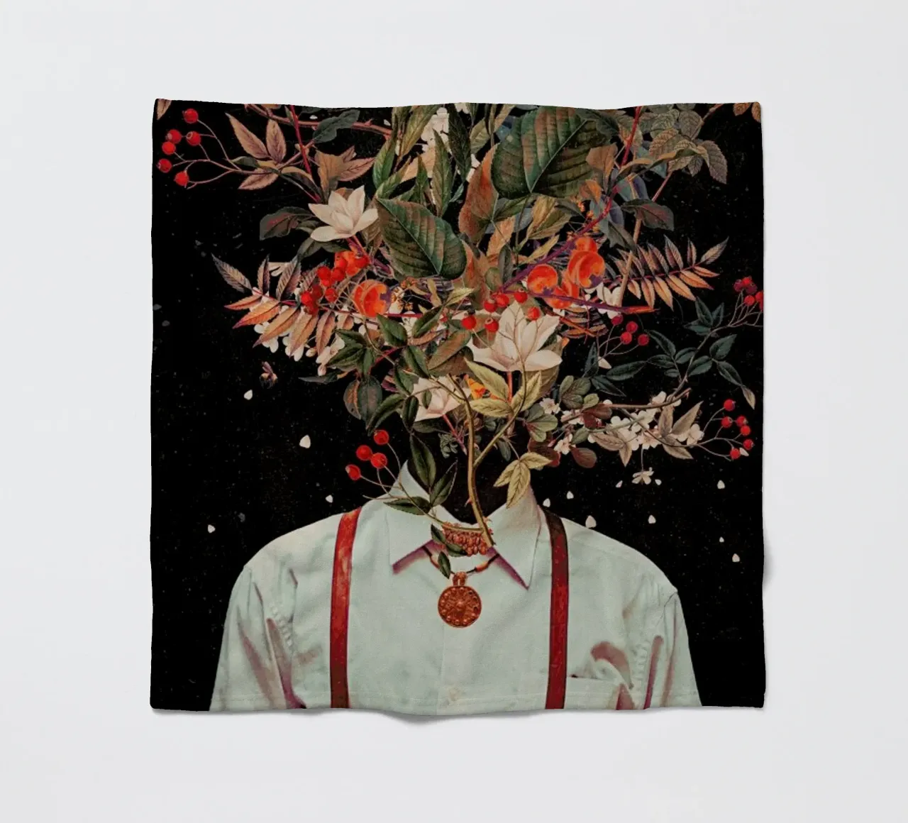 Foliage Fleecedecke von Frank Moth