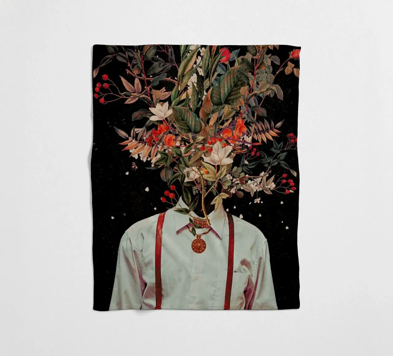 Foliage Fleecedecke von Frank Moth