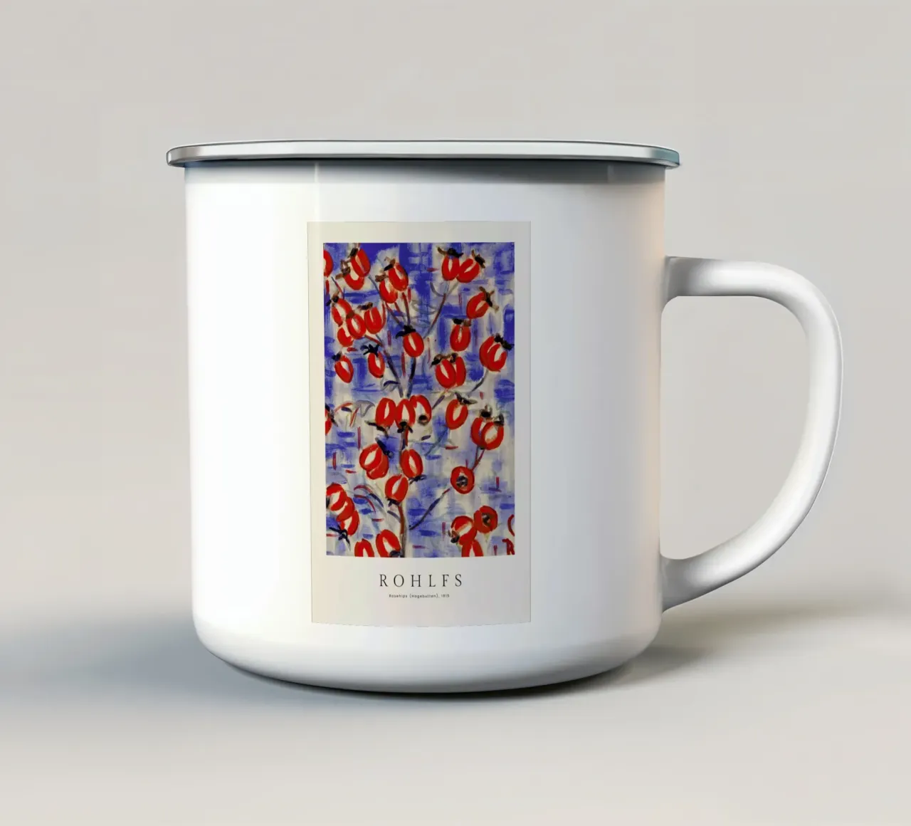 Rohlfs - Rosehips tazza in smalto da ARTOTHEK