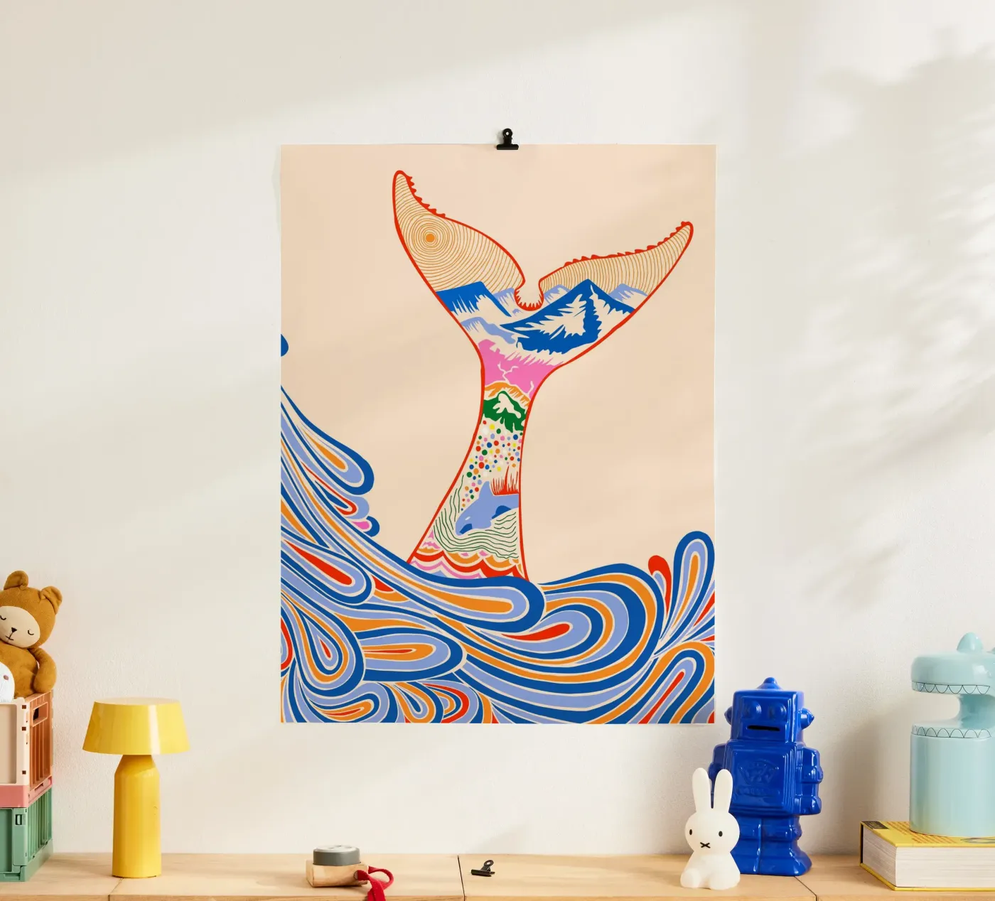 Sentirsi blu poster da Kintsugi99