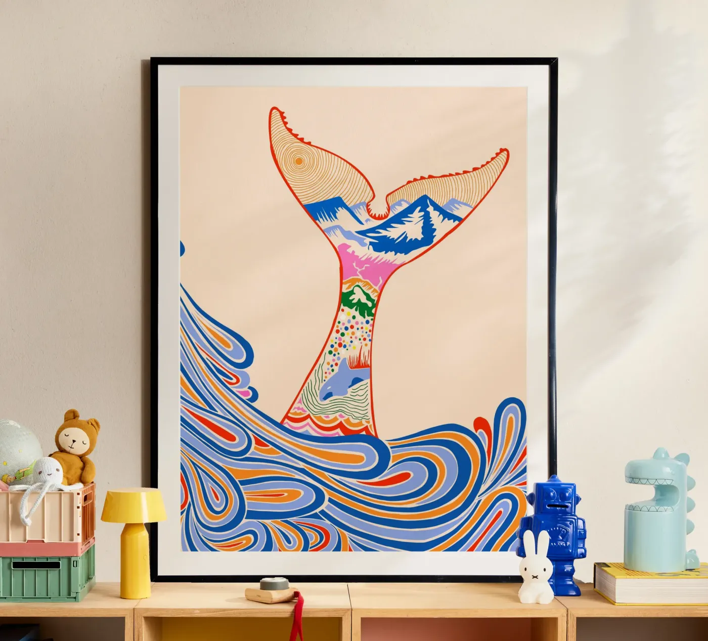Sentirsi blu poster da Kintsugi99