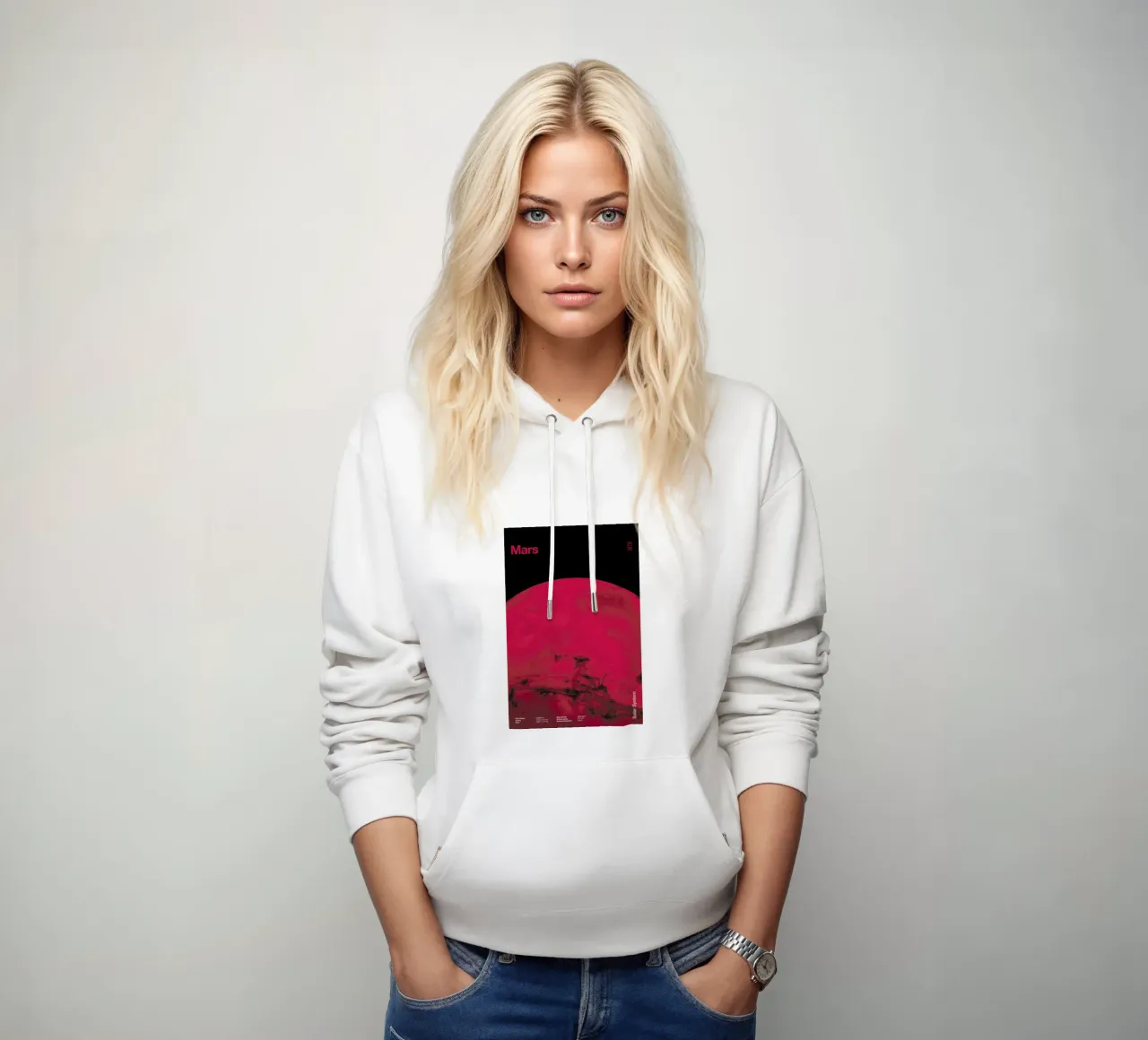 Mars felpa con cappuccio da Florent Bodart