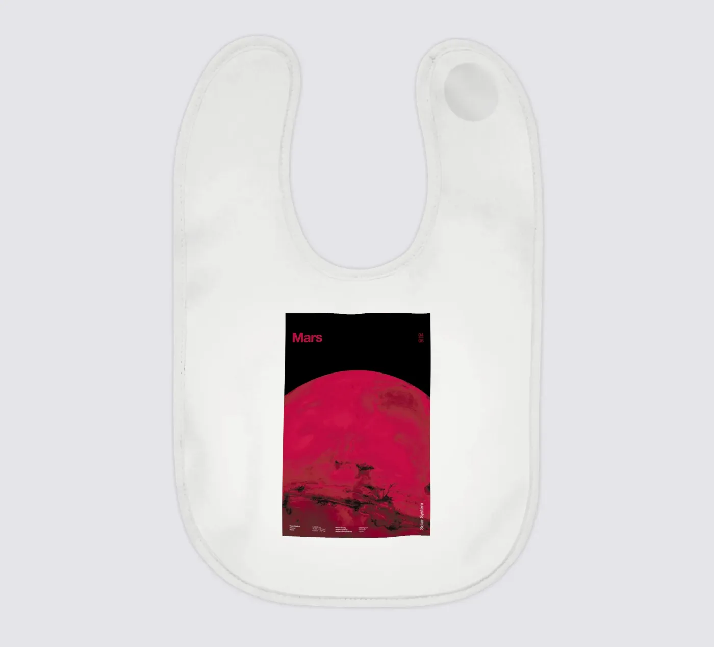 Mars baby slabbetje van Florent Bodart