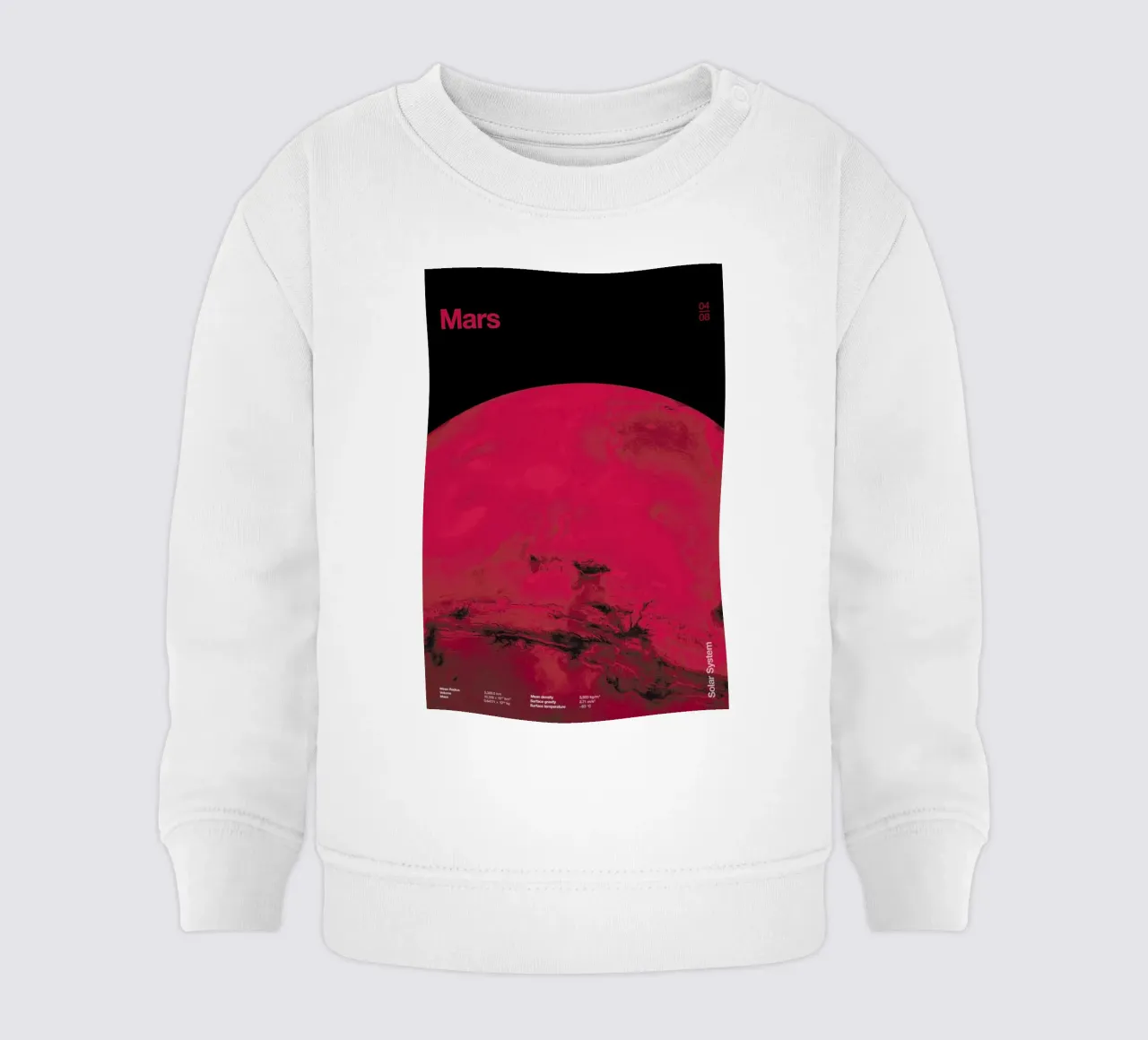 Mars felpa neonato da Florent Bodart