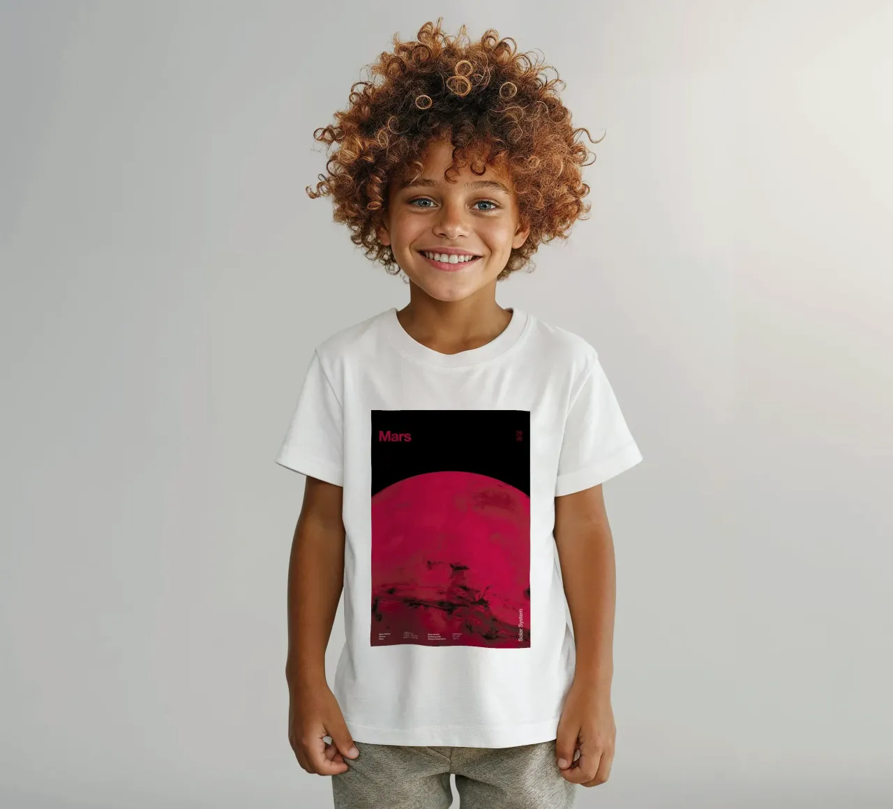 Mars kinder t-shirt van Florent Bodart