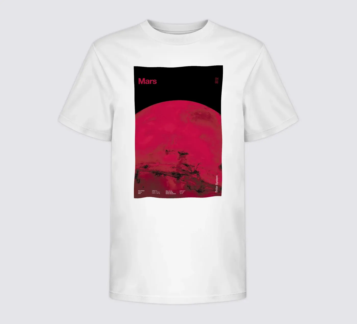 Mars t-shirt bambini da Florent Bodart