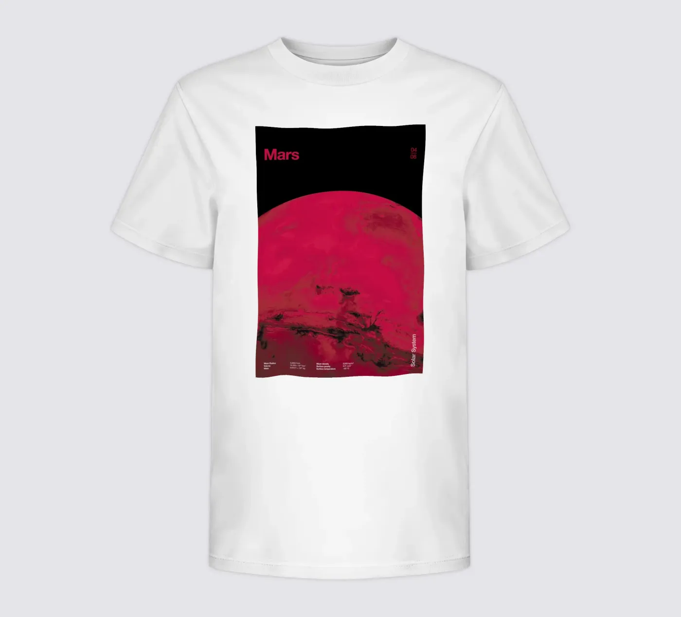 Mars Kinder T-Shirt von Florent Bodart