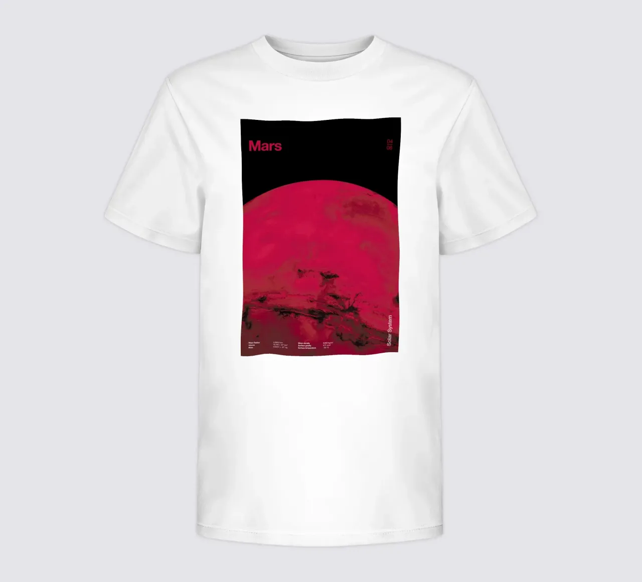 Mars kinder t-shirt van Florent Bodart