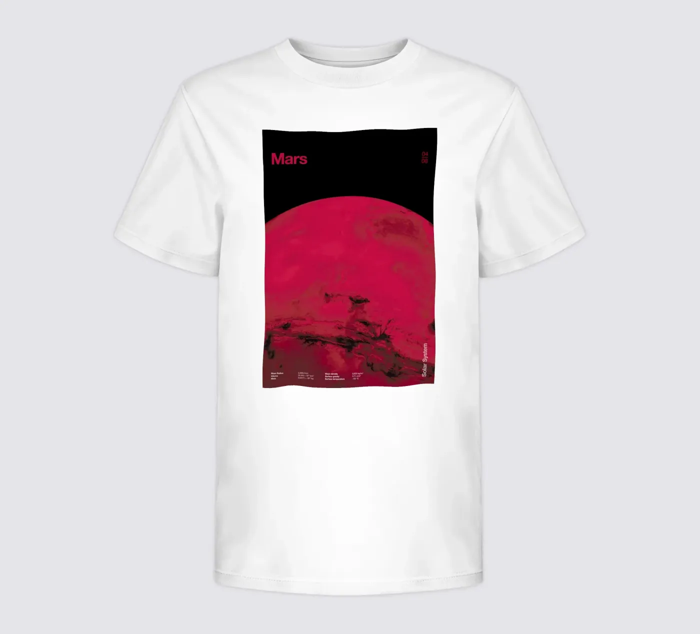 Mars t-shirt bambini da Florent Bodart