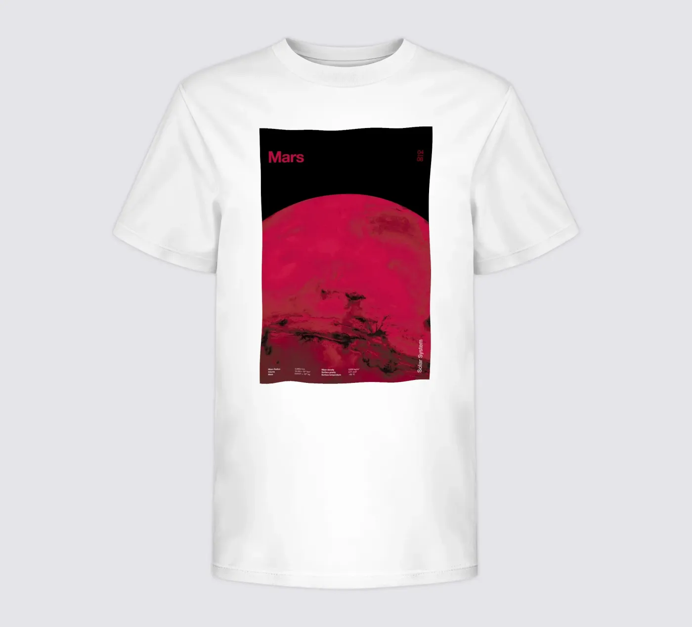 Mars t-shirt bambini da Florent Bodart
