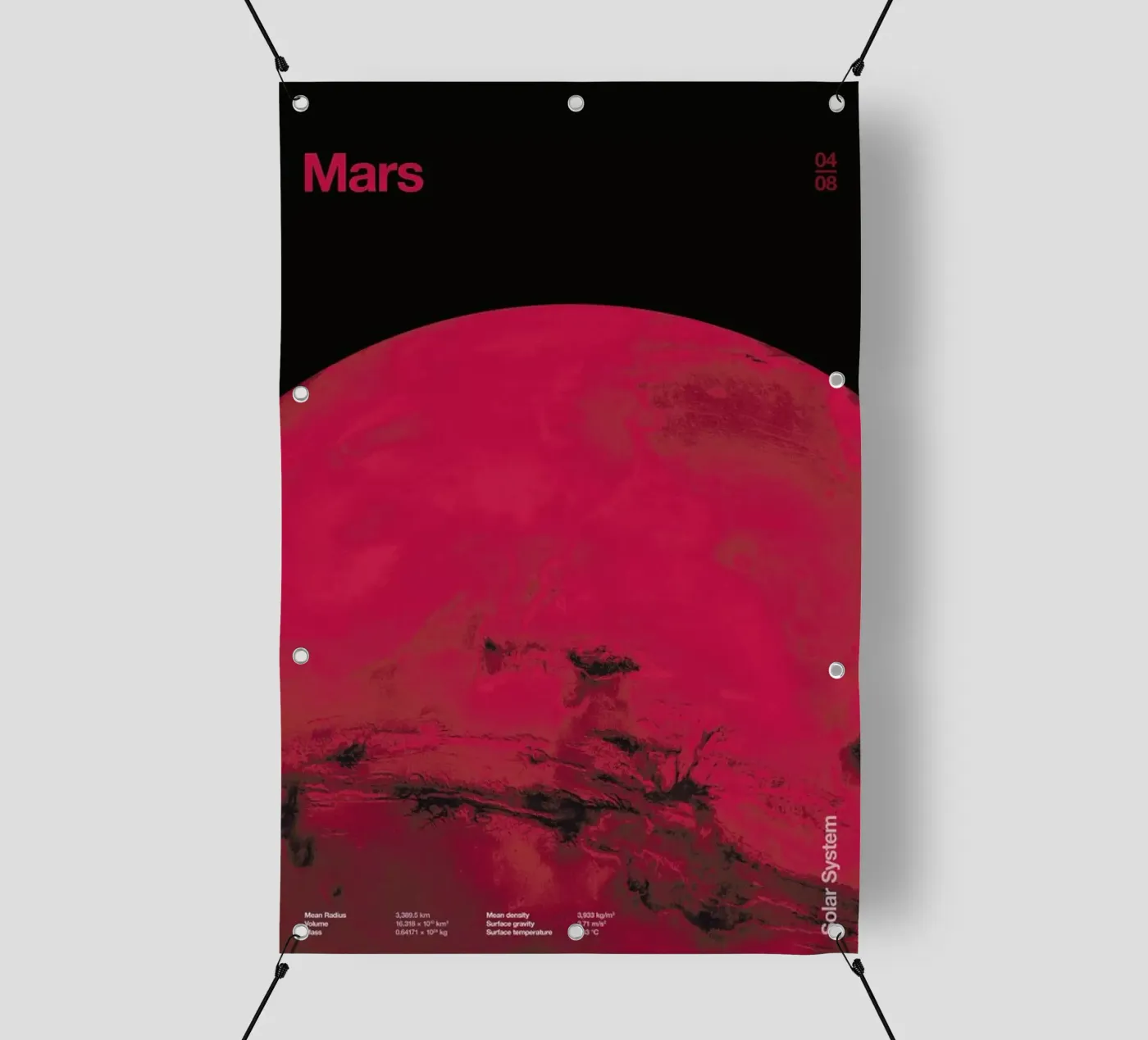 Mars PVC Plane von Florent Bodart