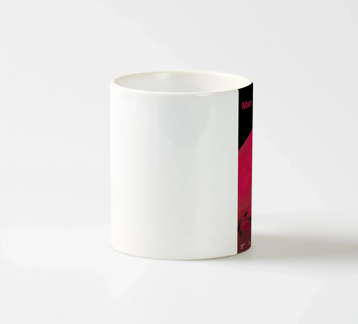 Mars ceramic mug by Florent Bodart