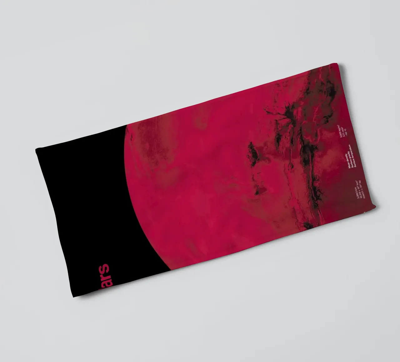 Mars towel by Florent Bodart