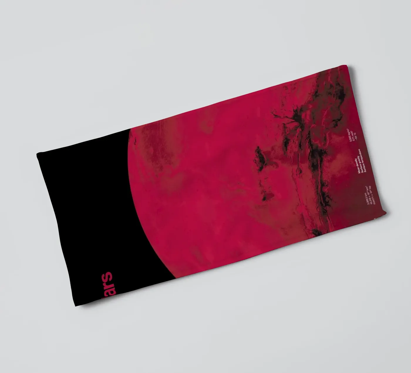 Mars Handtuch von Florent Bodart