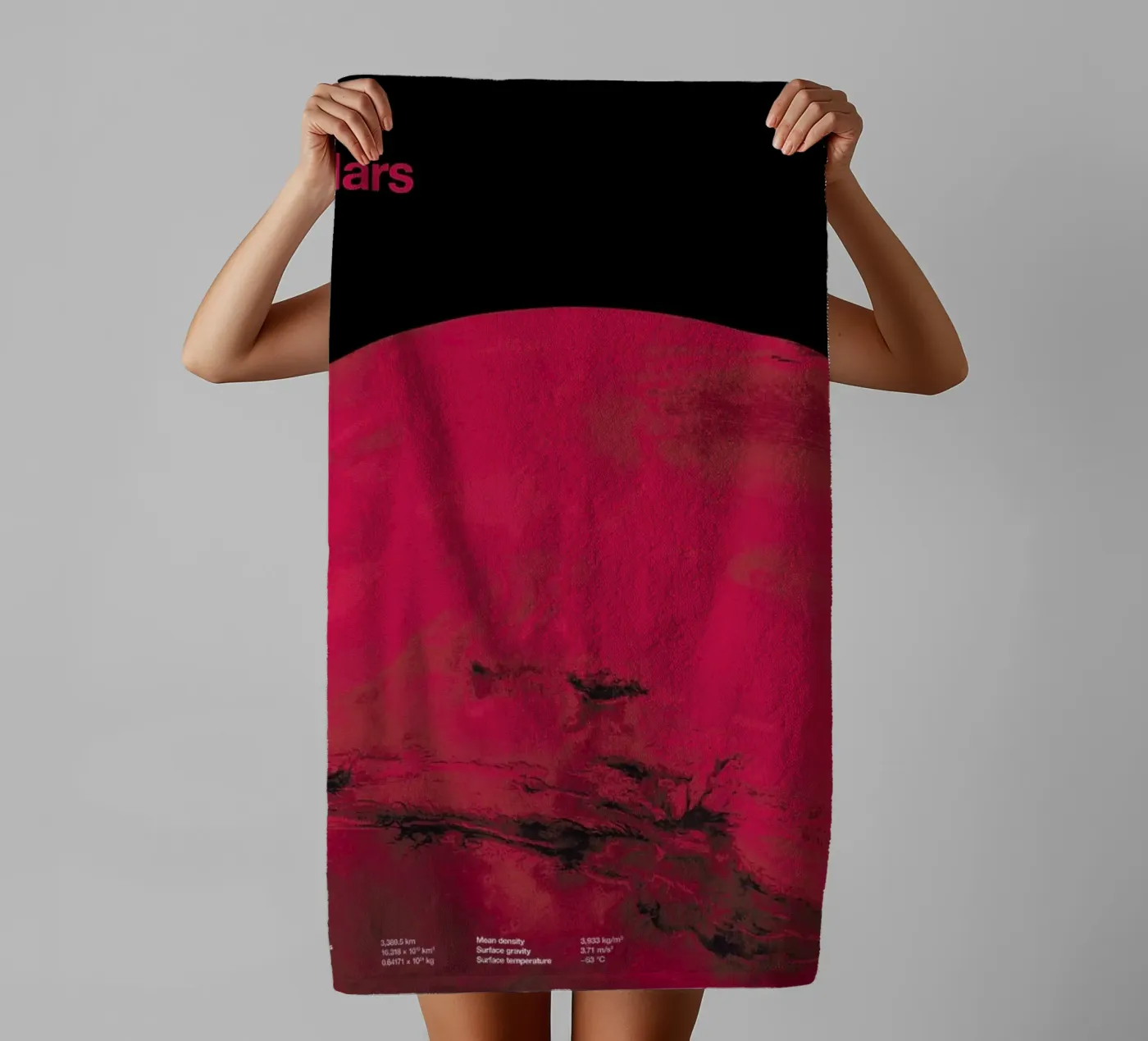 Mars Handtuch von Florent Bodart